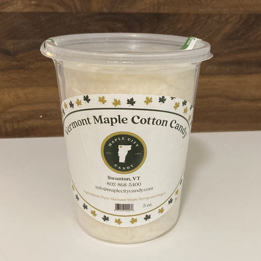 Maple Cotton Candy, 16 oz. Container