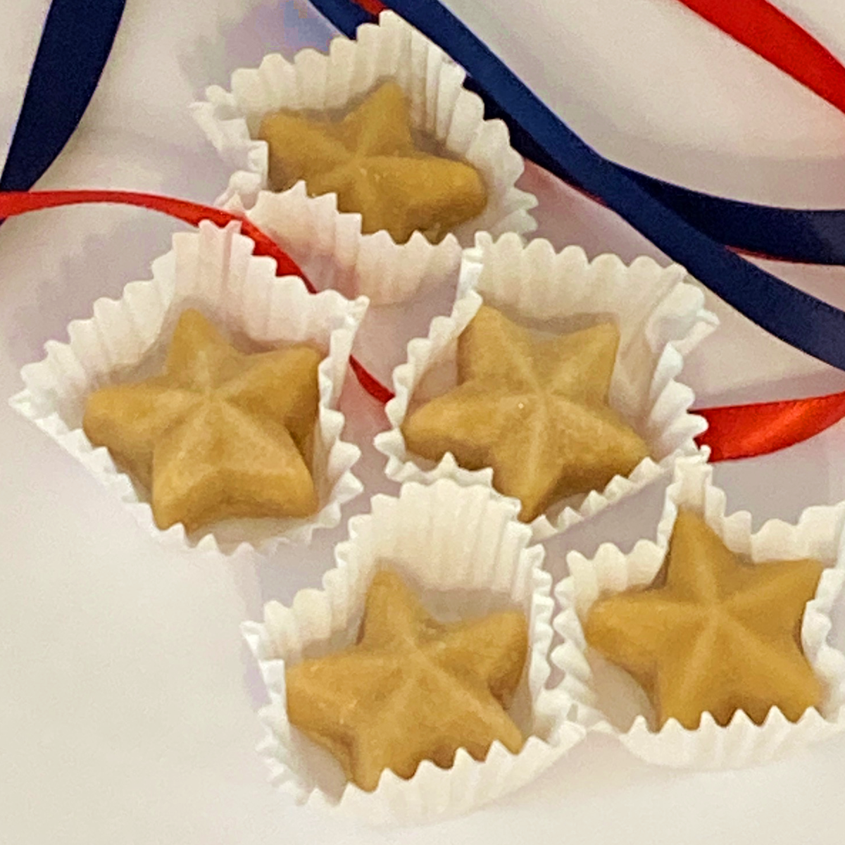Maple Sugar Candy STARS, 5-piece box