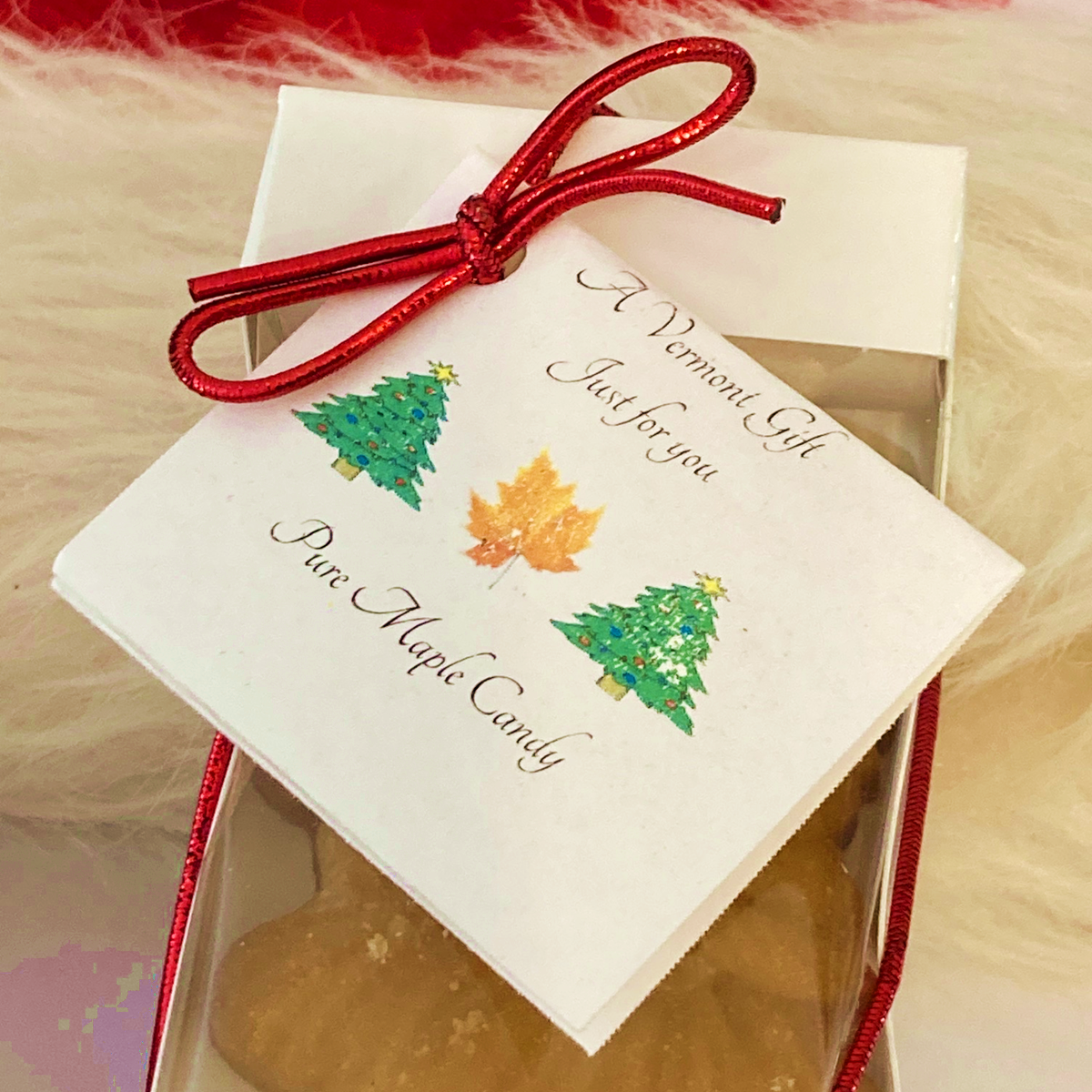 JOLLY SANTA, 1.9 oz. Pure Vermont Maple Candy