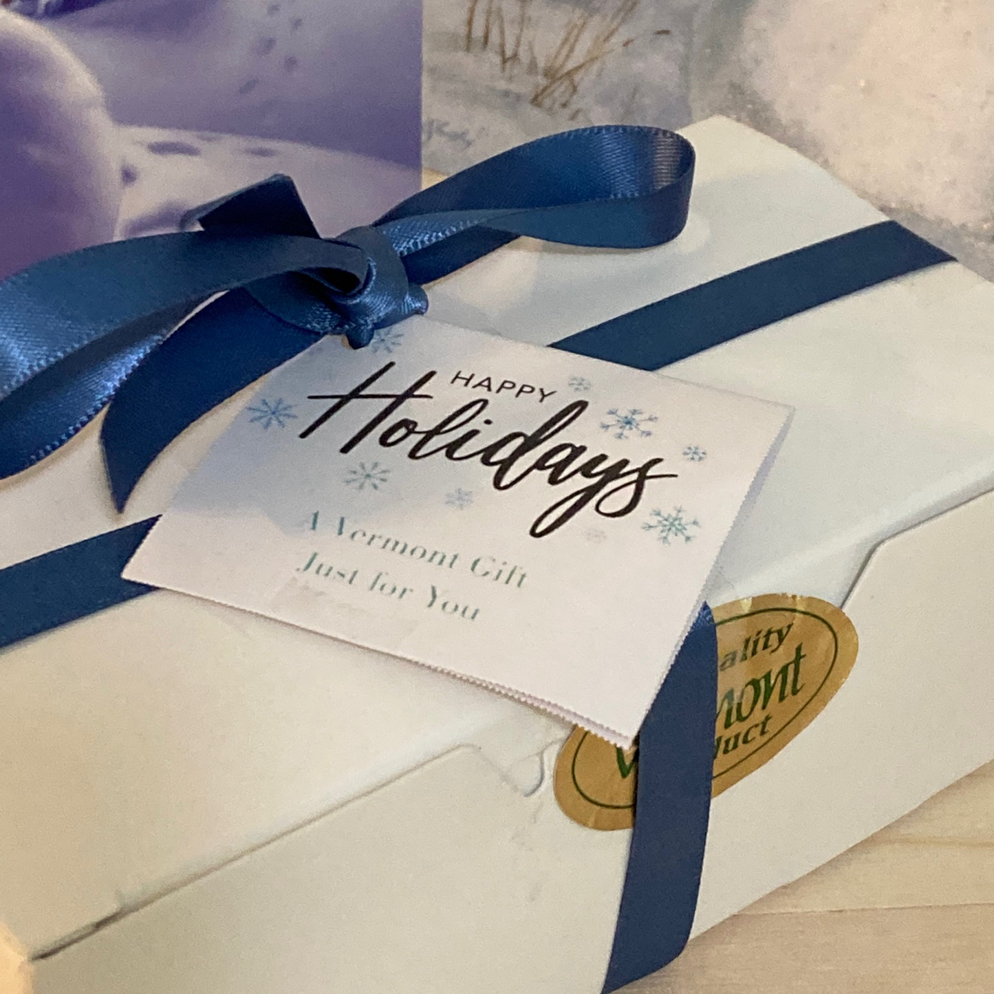 Let it snow! Pure Vermont Maple Candy Gift Box