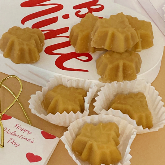 Vermont Maple Sugar Candy LEAFS, 8-pc Gift Box - Valentine's Day