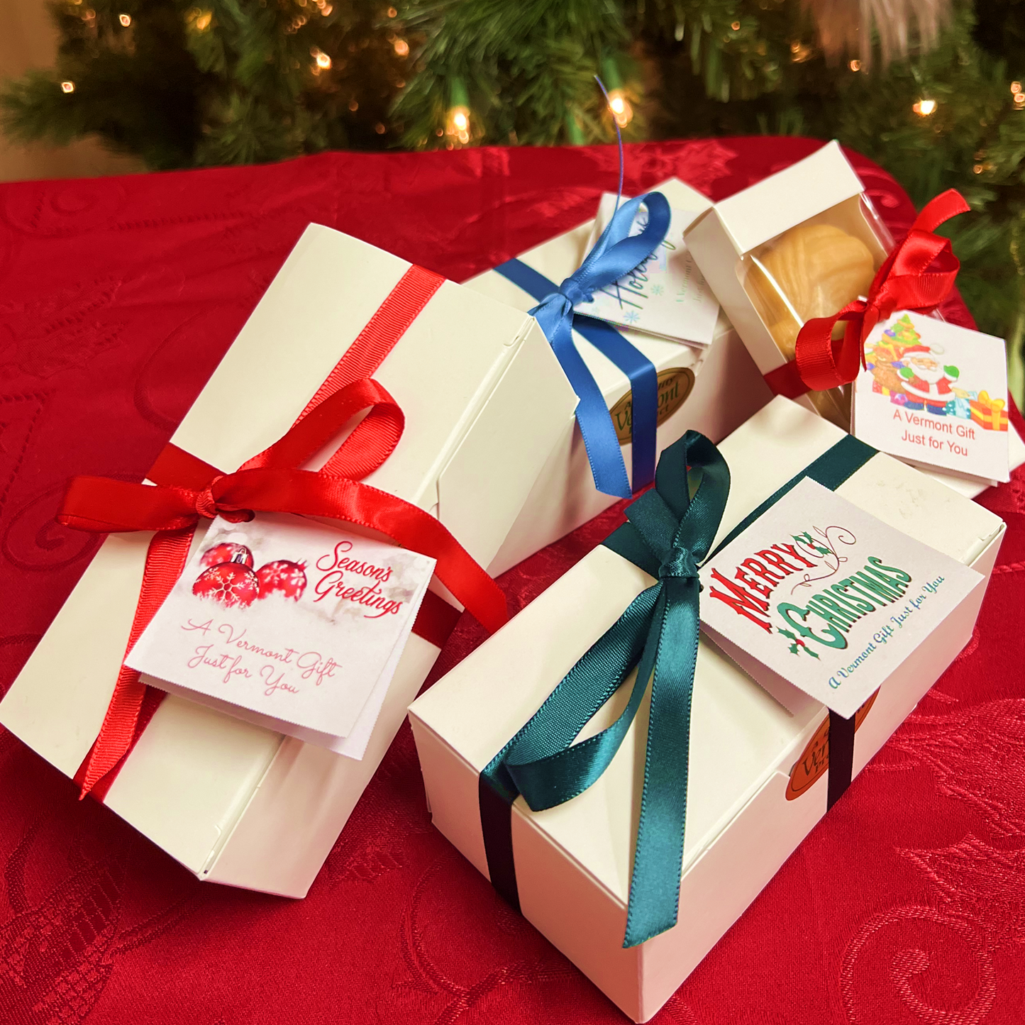 Assorted Holiday Maple Candies Gift Box