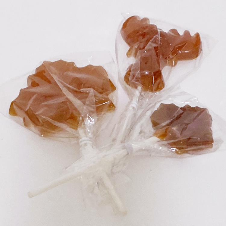 Hard Maple Leaf Lollipop