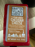 Grafton Village Cheese Co. 1-Year Aged Cheddar Cheese, 4 oz. bar