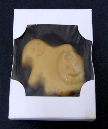 Large 1.5 oz. GHOST with Jack O' Lantern Halloween Maple Sugar Candy