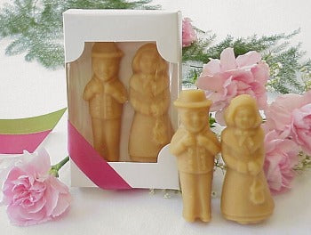 Man & Woman Pair (aka "Pilgrims"), Vermont Maple Sugar Candies