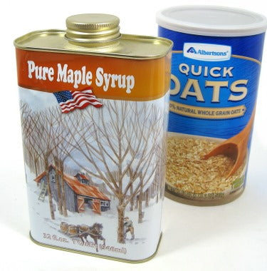MADE IN AMERICA, Pure Maple Syrup Can, Quart Tin