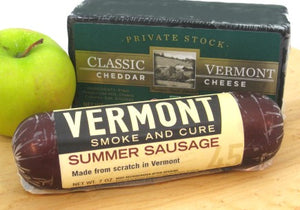 Vermont Smoke and Cure Summer Sausage, 6 oz. link