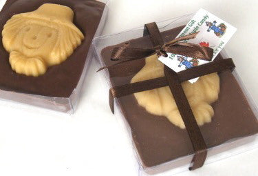 Chocolate-Maple Scarecrow, Premium Halloween Candy