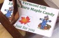 Chocolate-Maple Scarecrow, Premium Halloween Candy