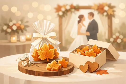 Maple Candy Wedding Favors That Guests Keep