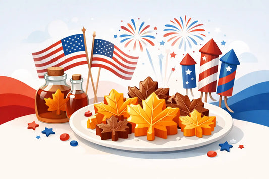 4th of July Maple Candies to Share