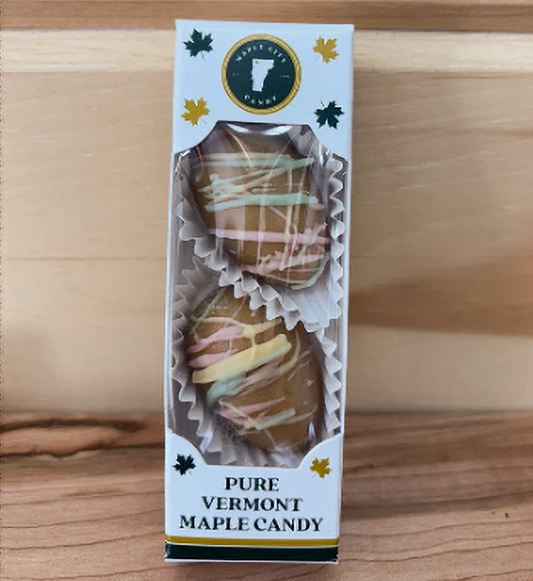 Vermont Maple Candy Easter Eggs 2-piece Gift Box