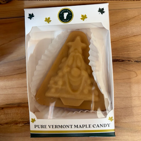 Large 1.5 oz. CHRISTMAS TREE Maple Sugar Candy - AUTO DISCOUNT (Limited Availability)