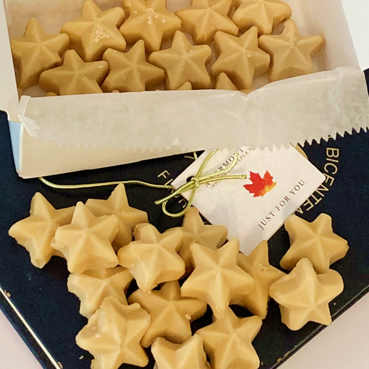 "Happy 4th of July!" Vermont Maple Sugar Candy Gift Box