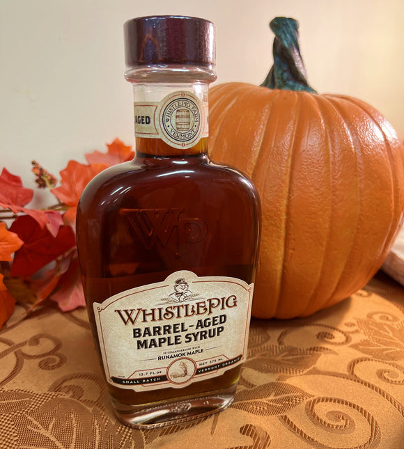 Runamok Organic WhistlePig® Rye Whiskey Barrel-aged Maple Syrup