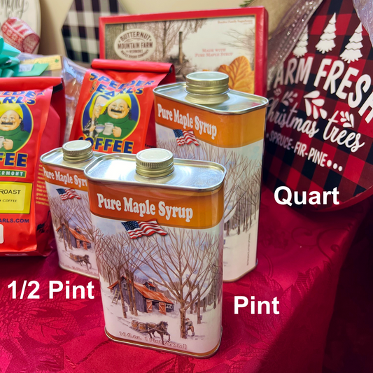 MADE IN AMERICA, Pure Maple Syrup Can