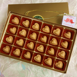 24-piece Pure Maple Sugar Candy HEARTS Gift Box