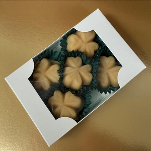 Maple Sugar Candy SHAMROCKS, 5-piece box
