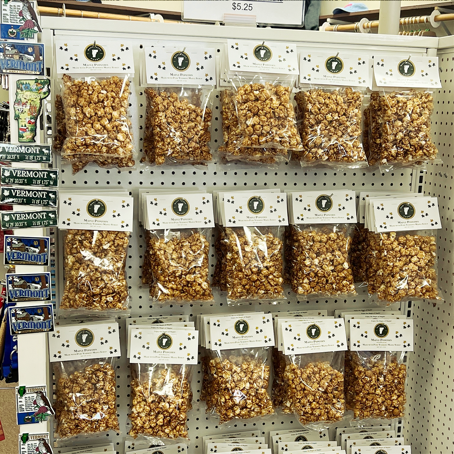 Maple Syrup Popcorn, 4 oz. pkg. - SAMPLER
