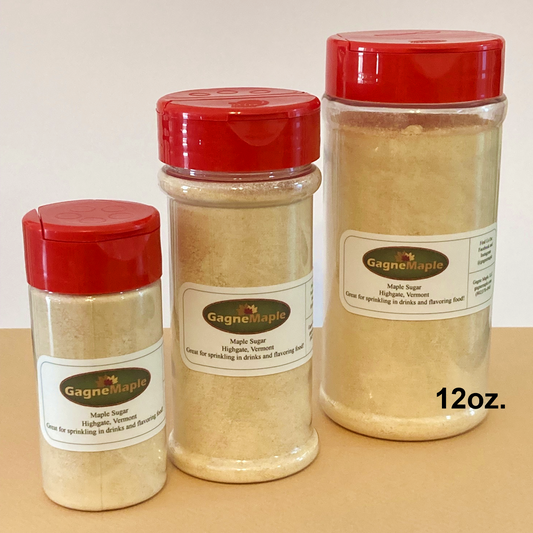 Pure Maple Sugar, LARGE 12 oz. shaker