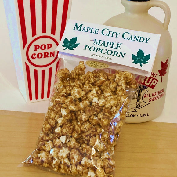 Maple Syrup Popcorn, 4 oz. pkg. - SAMPLER