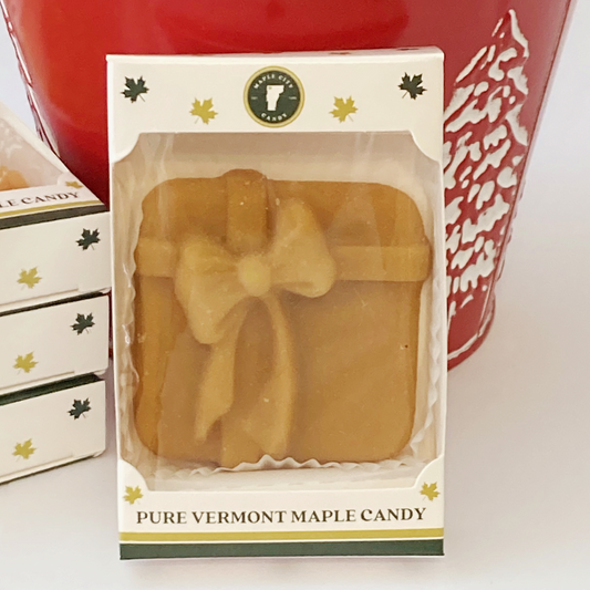 Large 1.5 oz. Maple Sugar Candy CHRISTMAS PRESENT
