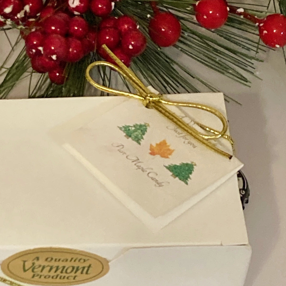 Assorted Holiday Maple Candies Gift Box