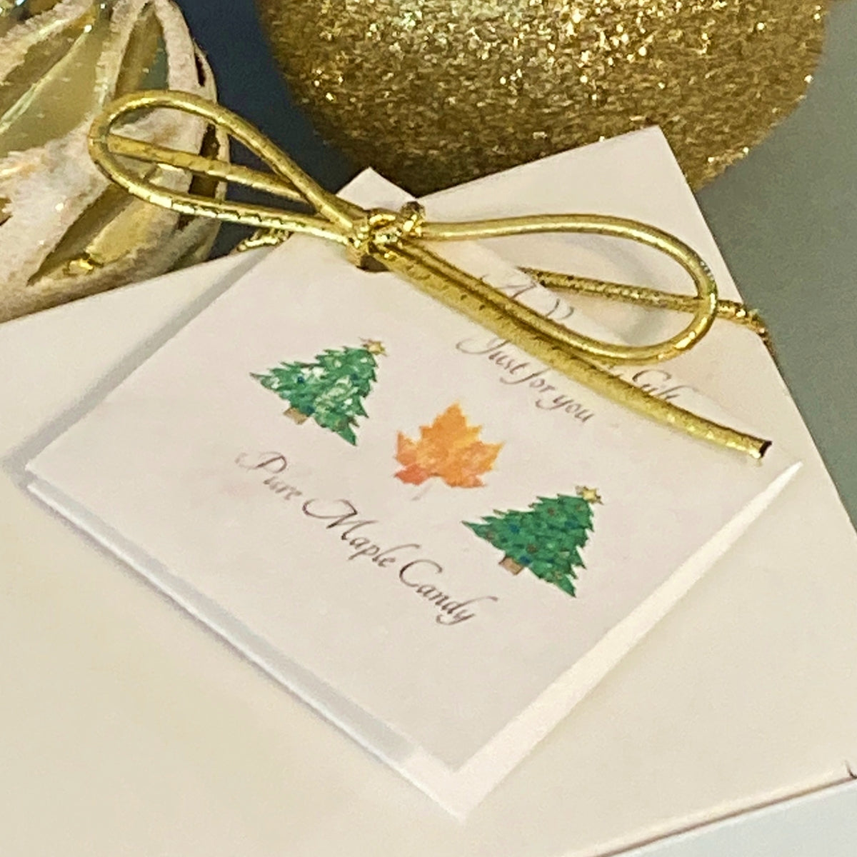 LET IT SNOW, Pure Vermont Maple Candy Gift Box