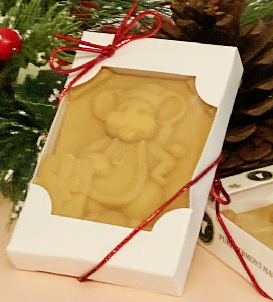 Jingles the CHRISTMAS MOUSE, Large 3 oz. Maple Sugar Candy