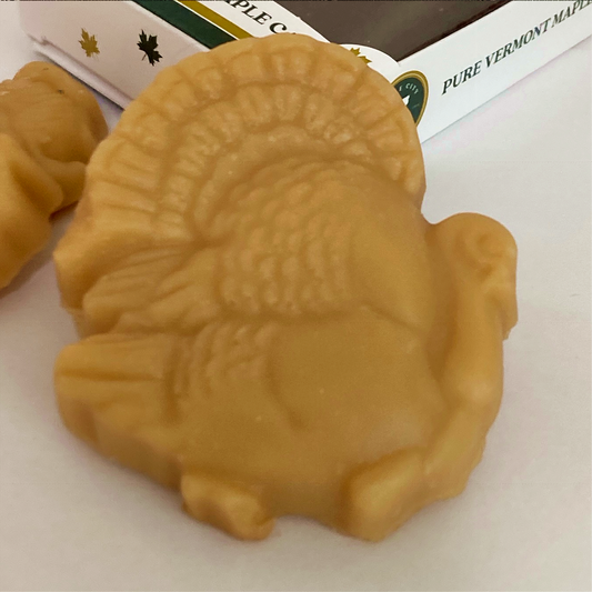 Thanksgiving Turkey, 1.5 oz. Large Pure Maple Sugar Candy