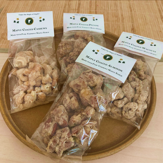 Maple Sugar Coated Nuts