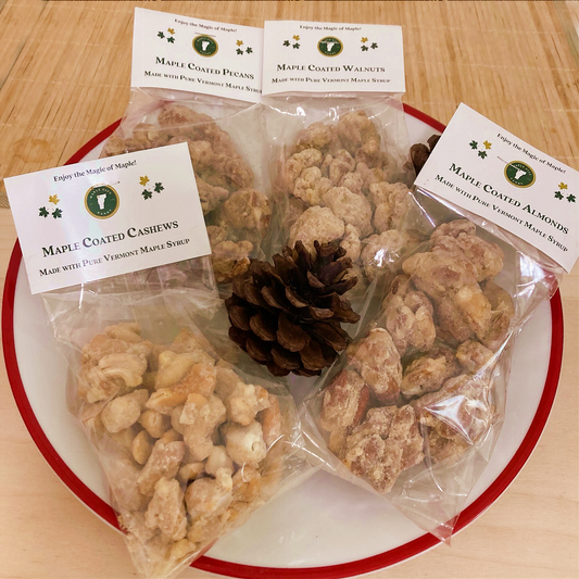 Maple Sugar Coated Nuts