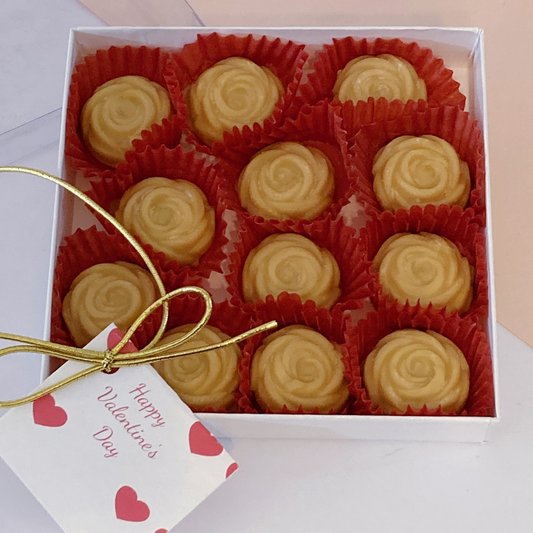 Vermont Maple Candy ROSES, 12-piece Gift Box - CUSTOMER FAVORITE