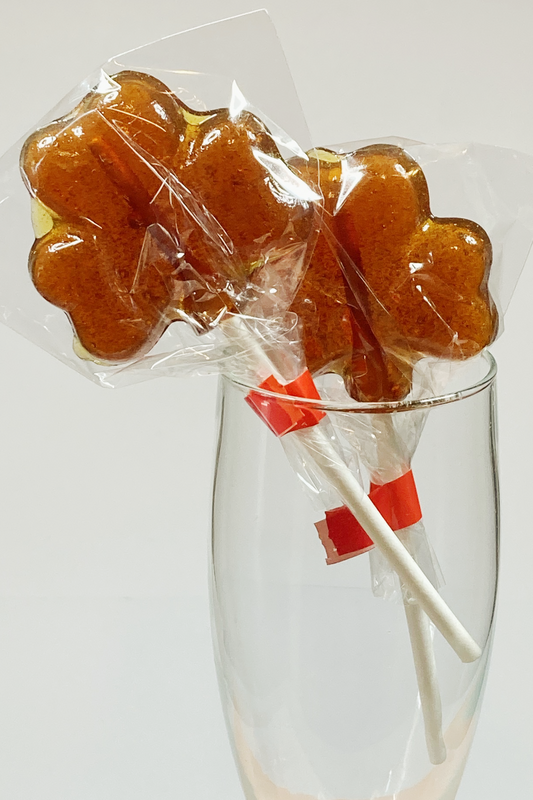 SHAMROCK Hard Maple Candy Lollipop - AUTO DISCOUNT