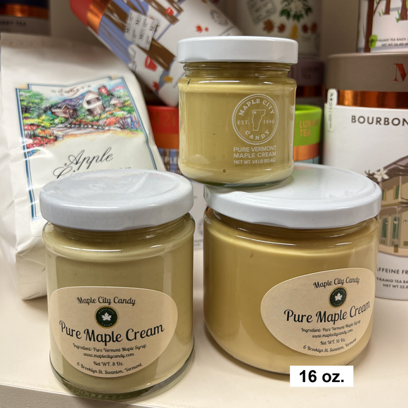 Pure Vermont Maple Cream, 16 oz. jar
