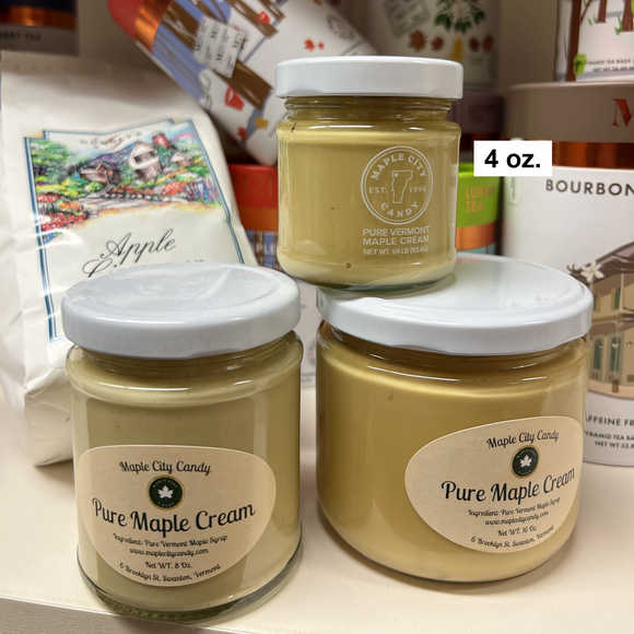 Pure Vermont Maple Cream, 4 oz. jar