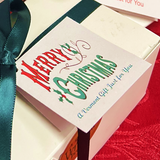 EGGNOG Fudge, 1 lb. Red Gift Box - Short Run Holiday Edition