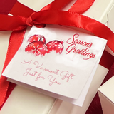 EGGNOG Fudge, 1 lb. Red Gift Box - Short Run Holiday Edition