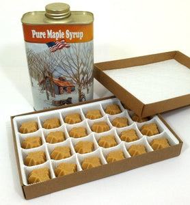 NO FRILLS 24-piece Maple Sugar Candy Box - SAVE $3.95
