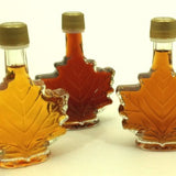 Small Glass Maple Leaf (1.7 oz.) Bottle - Dark Color with Robust Taste