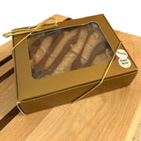 Chocolate Peanut Butter GOLD BOX Fudge, 1/2 lb. Gift Box