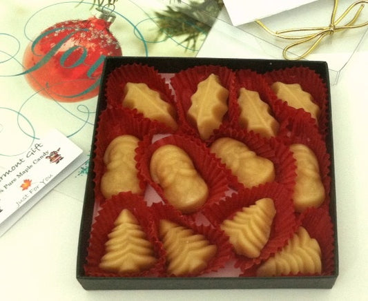 Seasons Greetings! 12-piece Maple Candy Gift Box