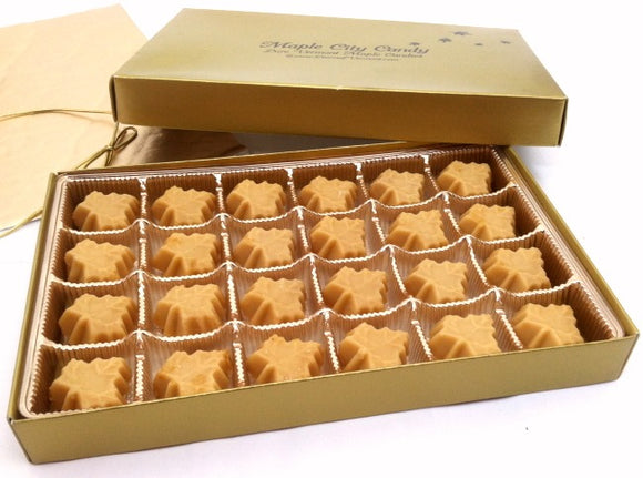 Pure Maple Candy Box - Small Maple Leaf and Miscellaneous Shapes - Palmer  Lane Maple LLC