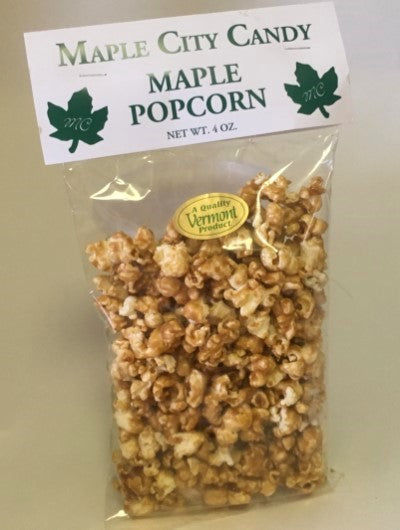 Maple Syrup Popcorn with PEANUTS, 4 oz. pkg.