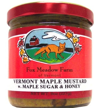 Vermont Maple Mustard, 8 oz. jar