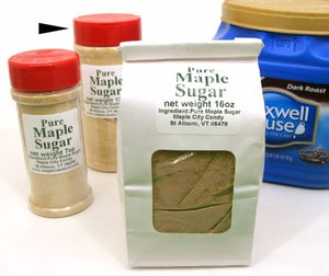 Pure Maple Sugar, 12 oz. shaker