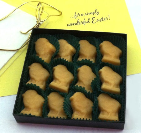 Easter Maple Candy CHICKS, 12-piece Gift Box